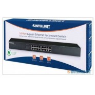 Switch Gigabit Ethernet para Montaje en Rack de 16 Puertos